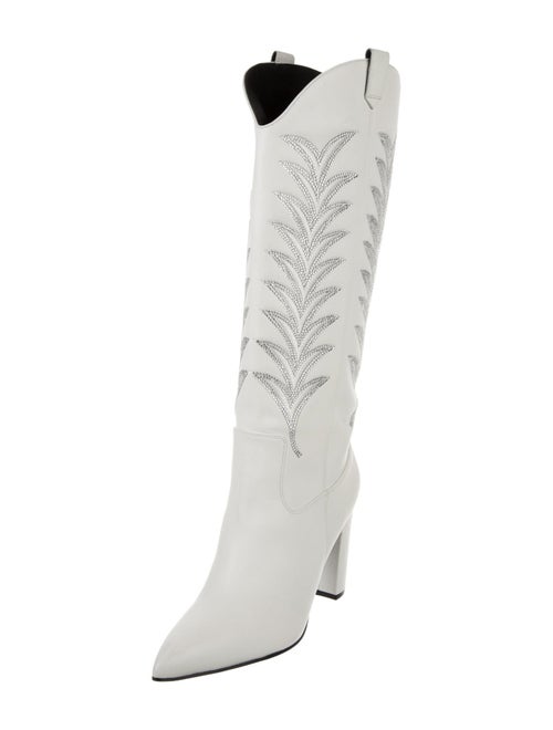 &Daughter Leather Patterned Western Boots