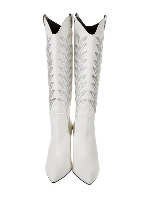 &Daughter Leather Patterned Western Boots