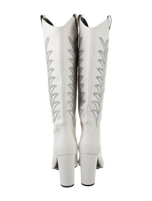 &Daughter Leather Patterned Western Boots