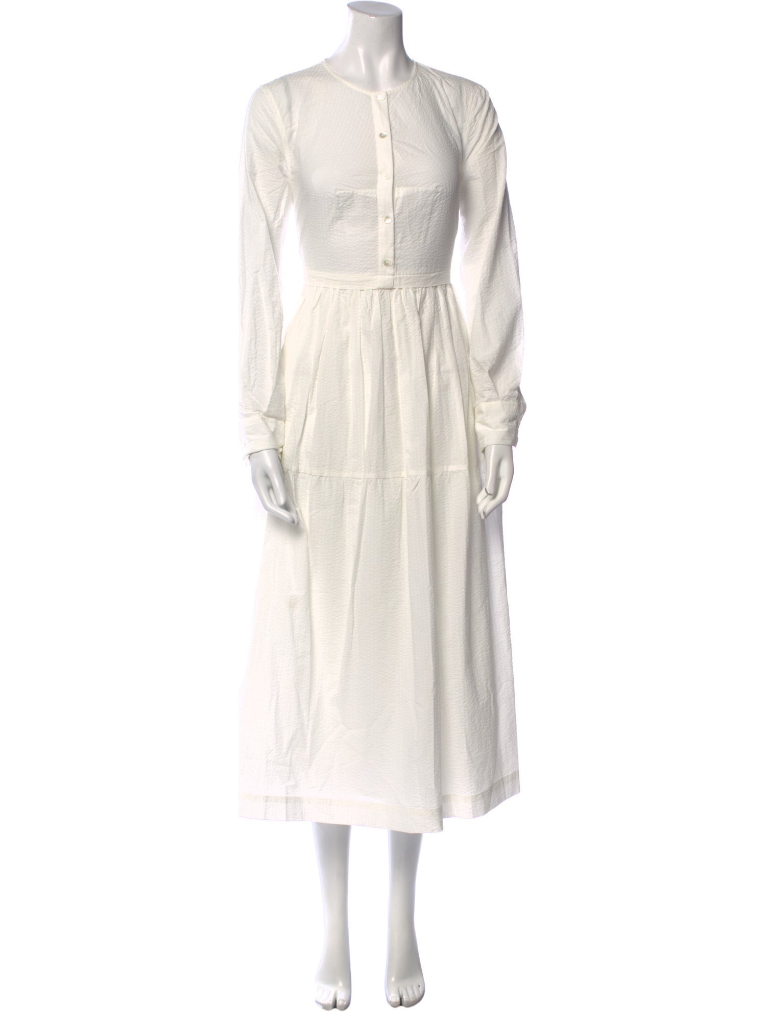 &Daughter Crew Neck Long Dress