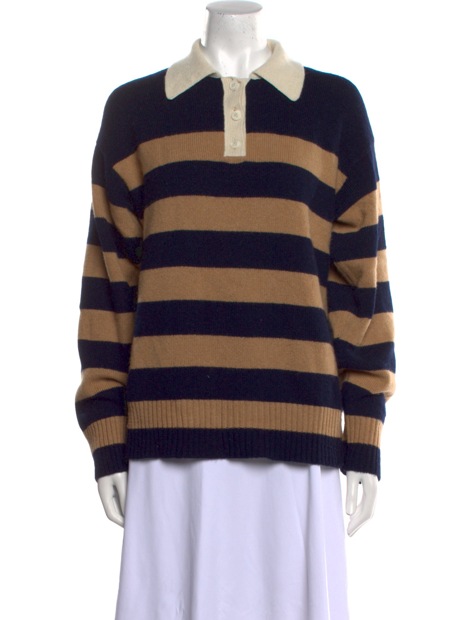 &Daughter Lambswool Striped Sweater