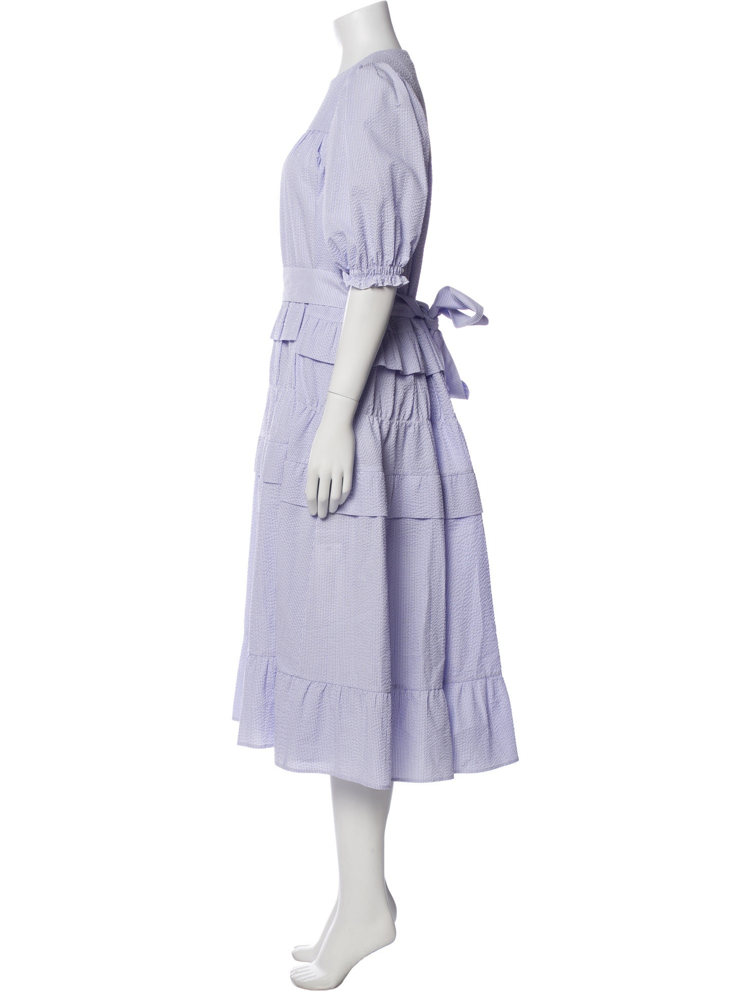 &Daughter Striped Long Dress