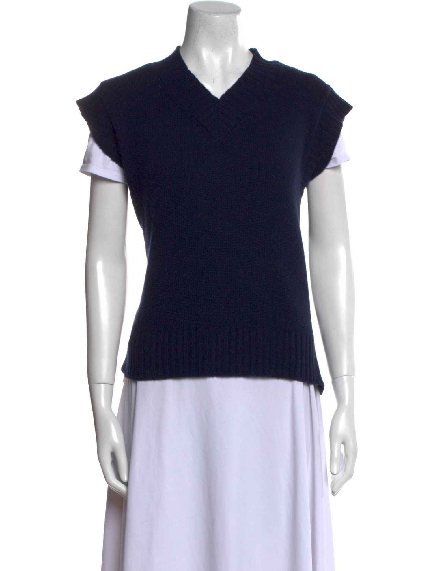 &Daughter Merino Wool V-Neck Sweater