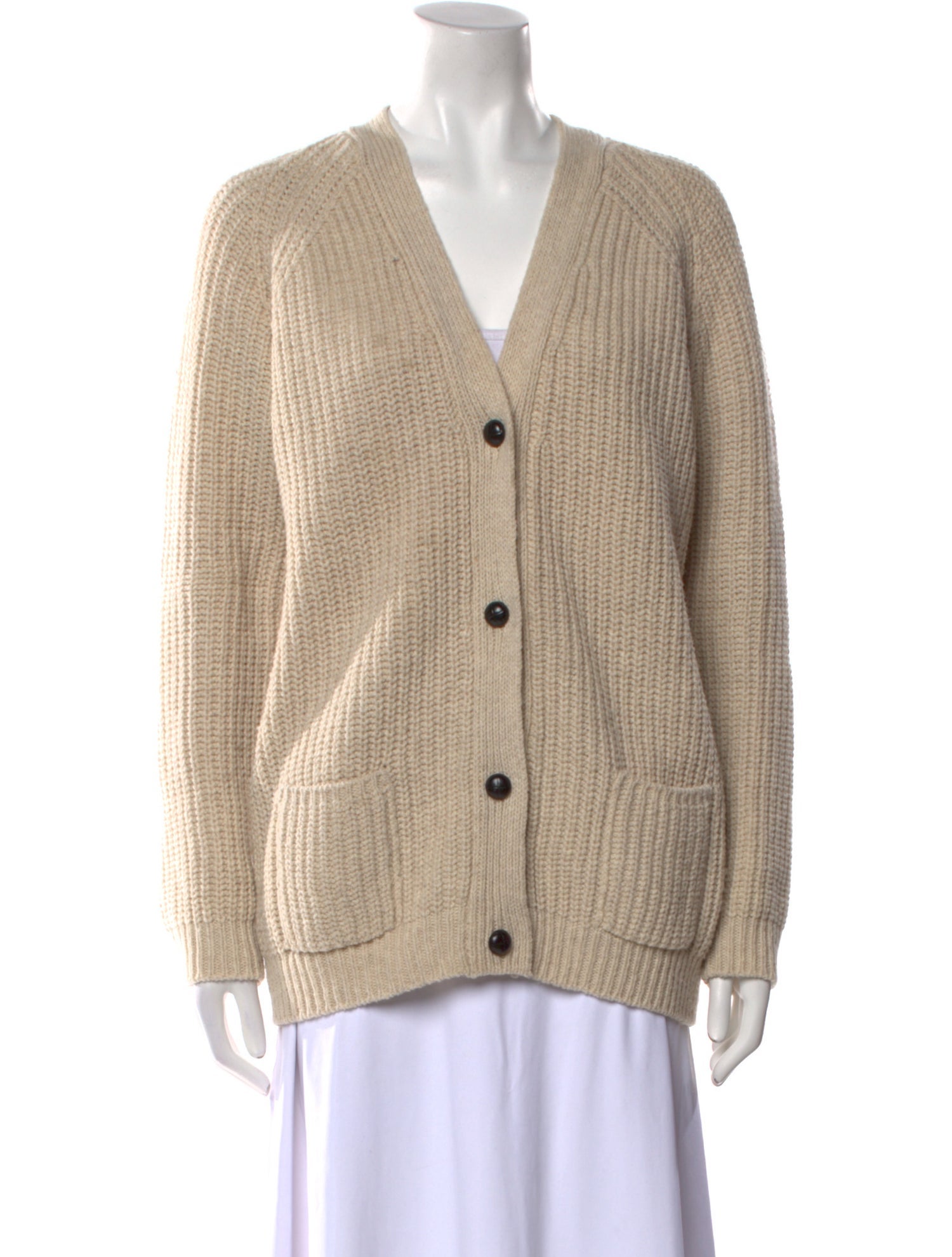 &Daughter Merino Wool V-Neck Sweater