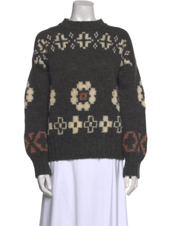 &Daughter Wool Printed Sweater