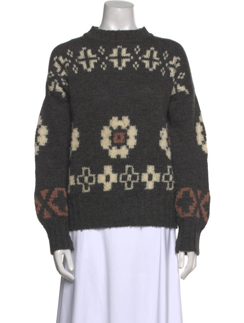 &Daughter Wool Printed Sweater