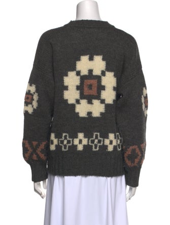 &Daughter Wool Printed Sweater