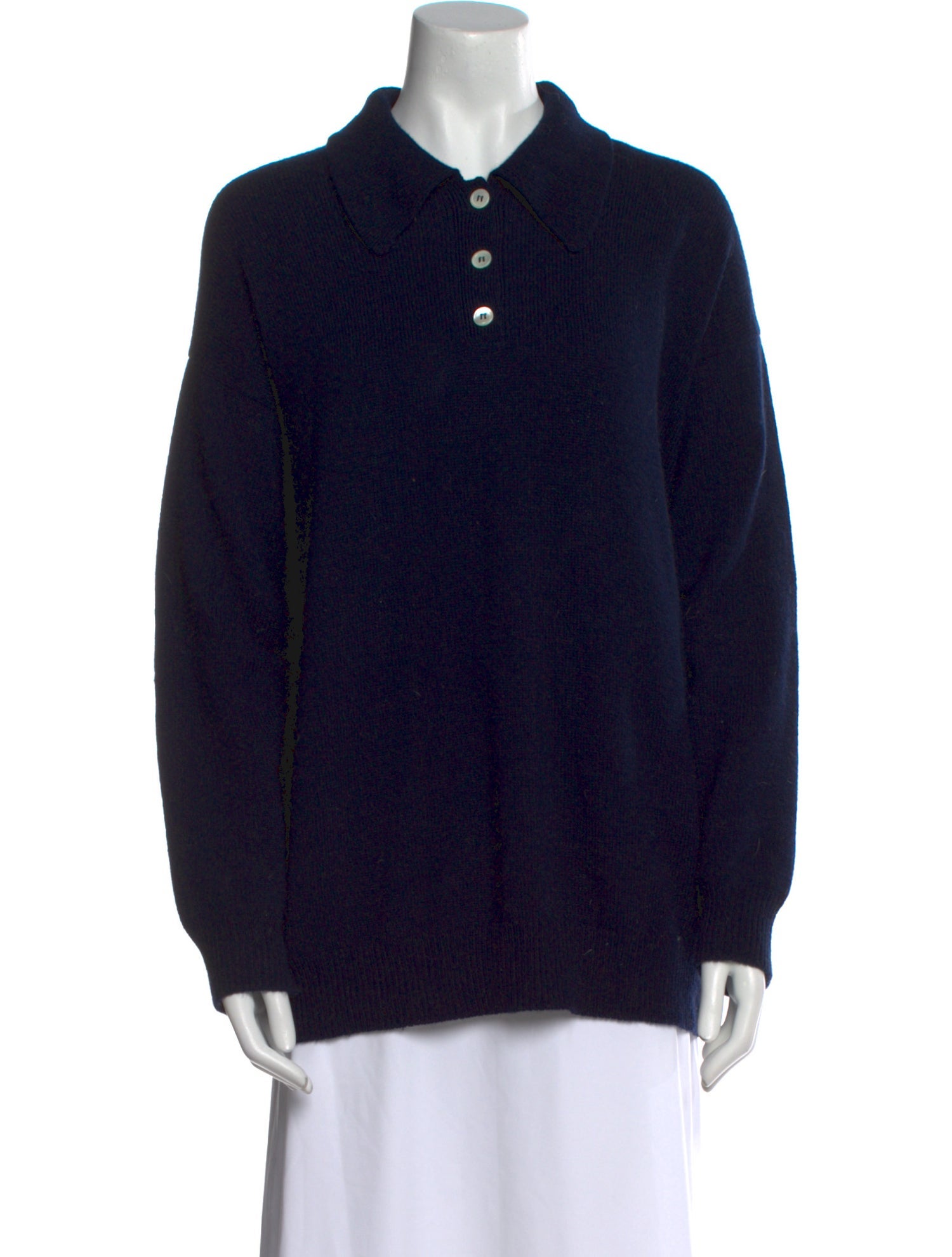 &Daughter Lambswool Mock Neck Sweater