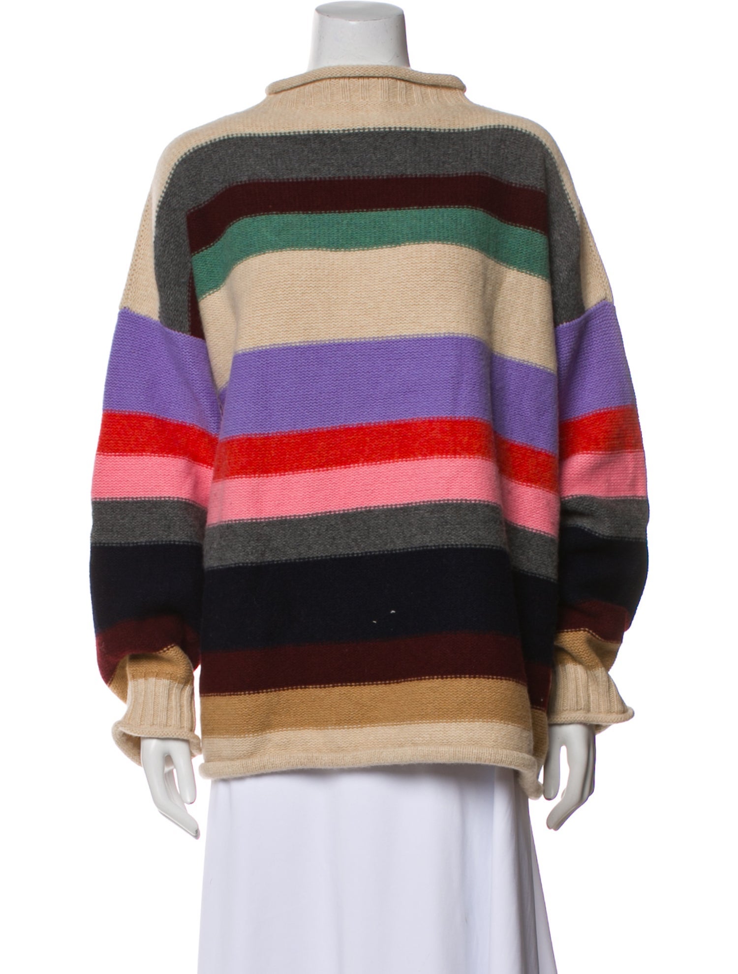 &Daughter Lambswool Striped Sweater