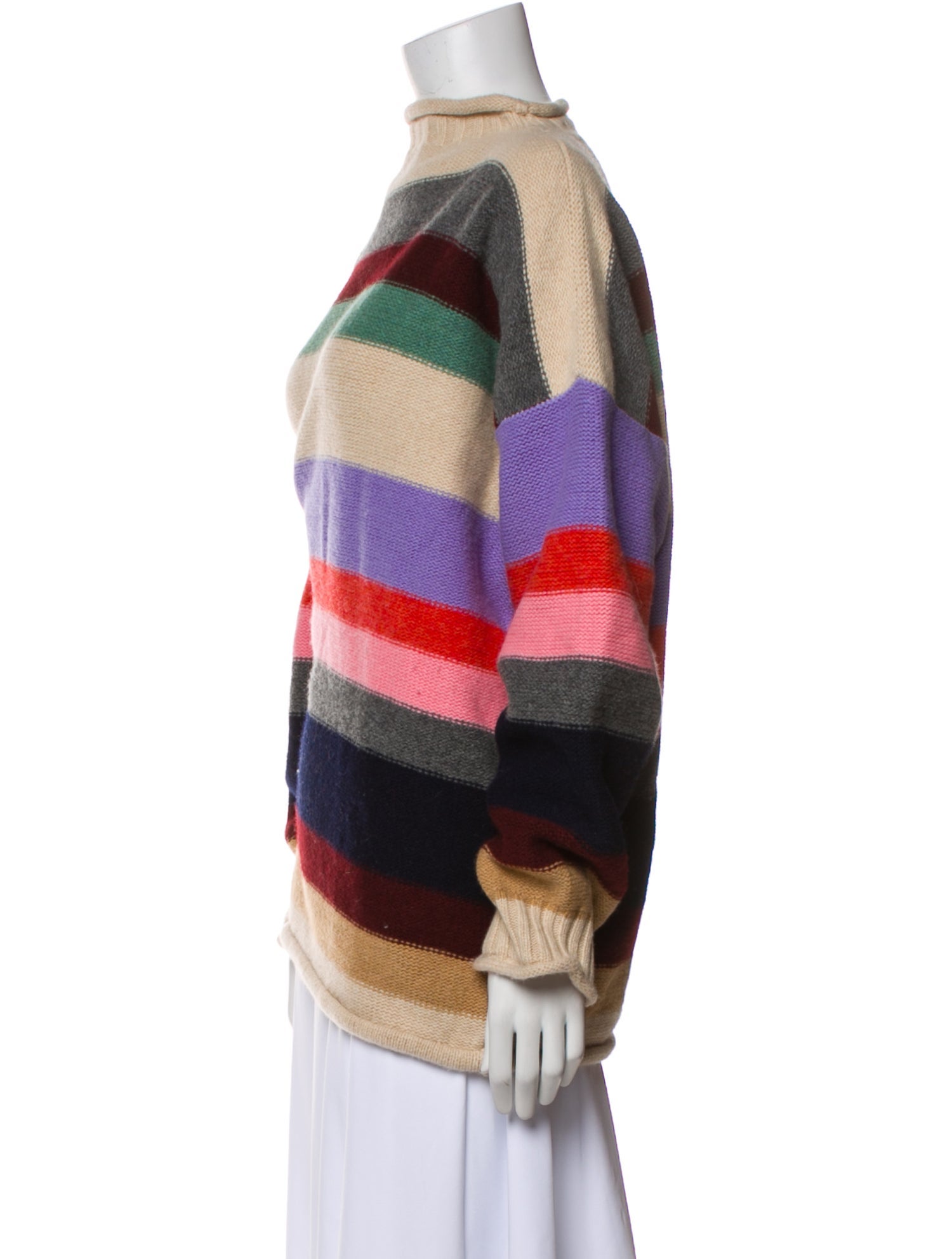 &Daughter Lambswool Striped Sweater