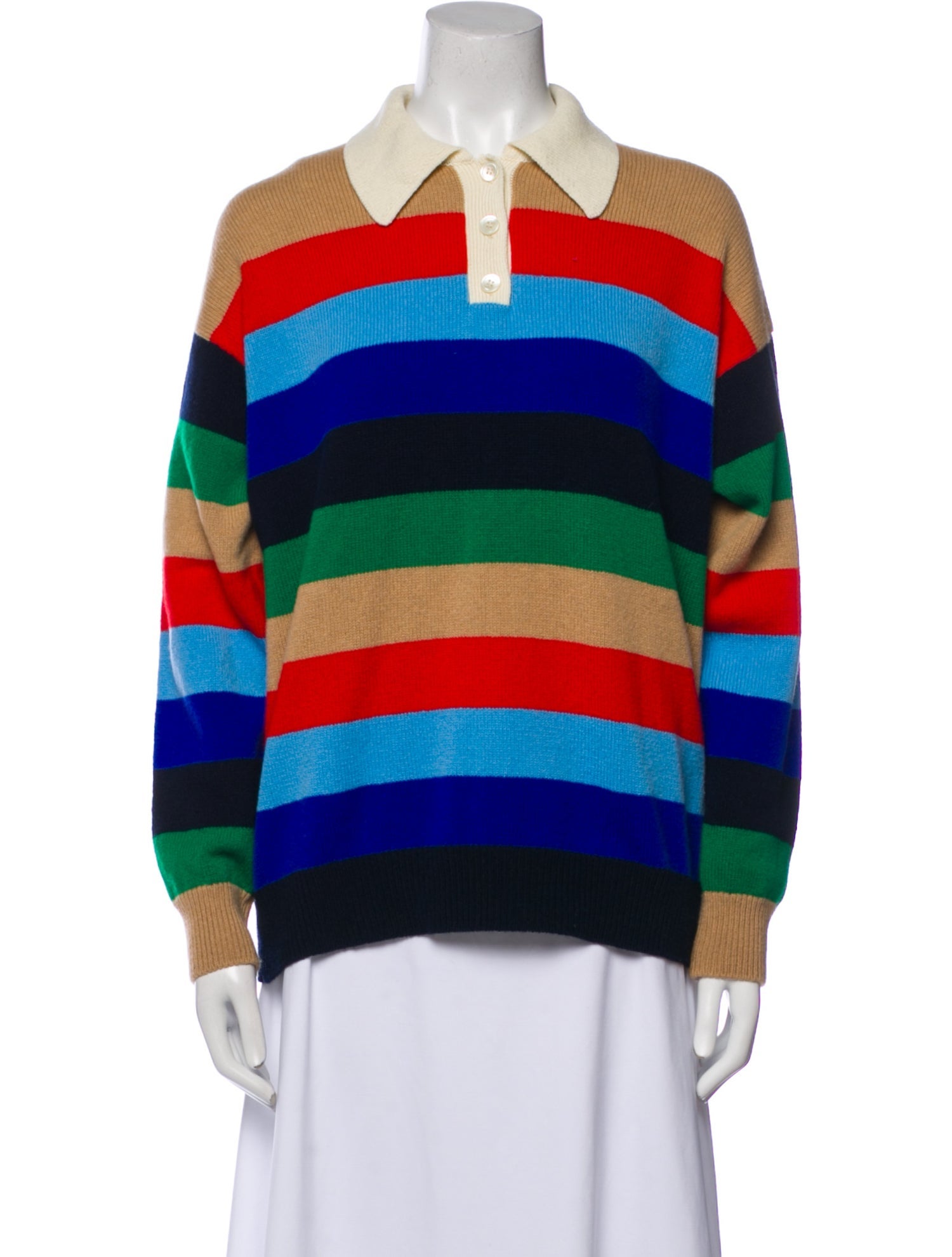 &Daughter Lambswool Striped Sweater