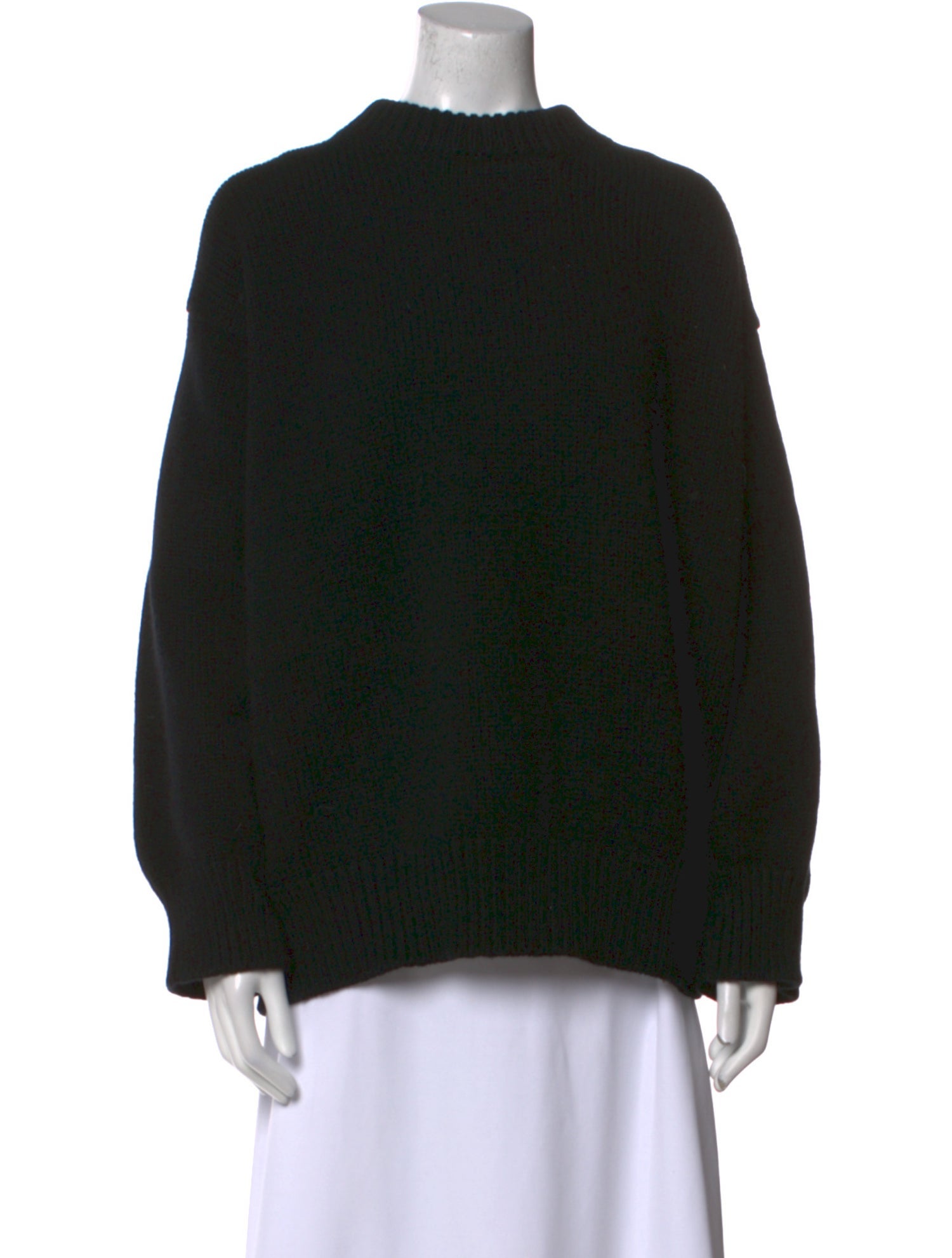 &Daughter Lambswool Mock Neck Sweater
