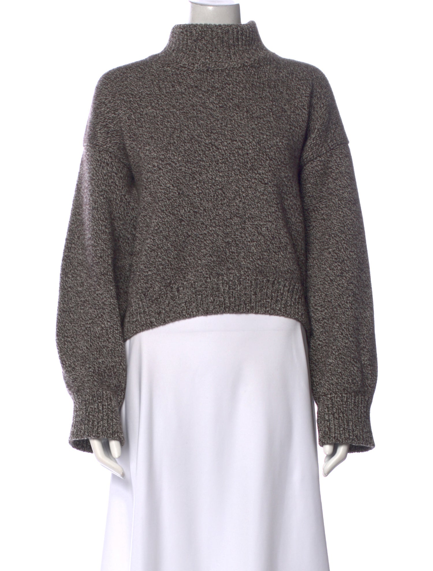 &Daughter Lambswool Mock Neck Sweater