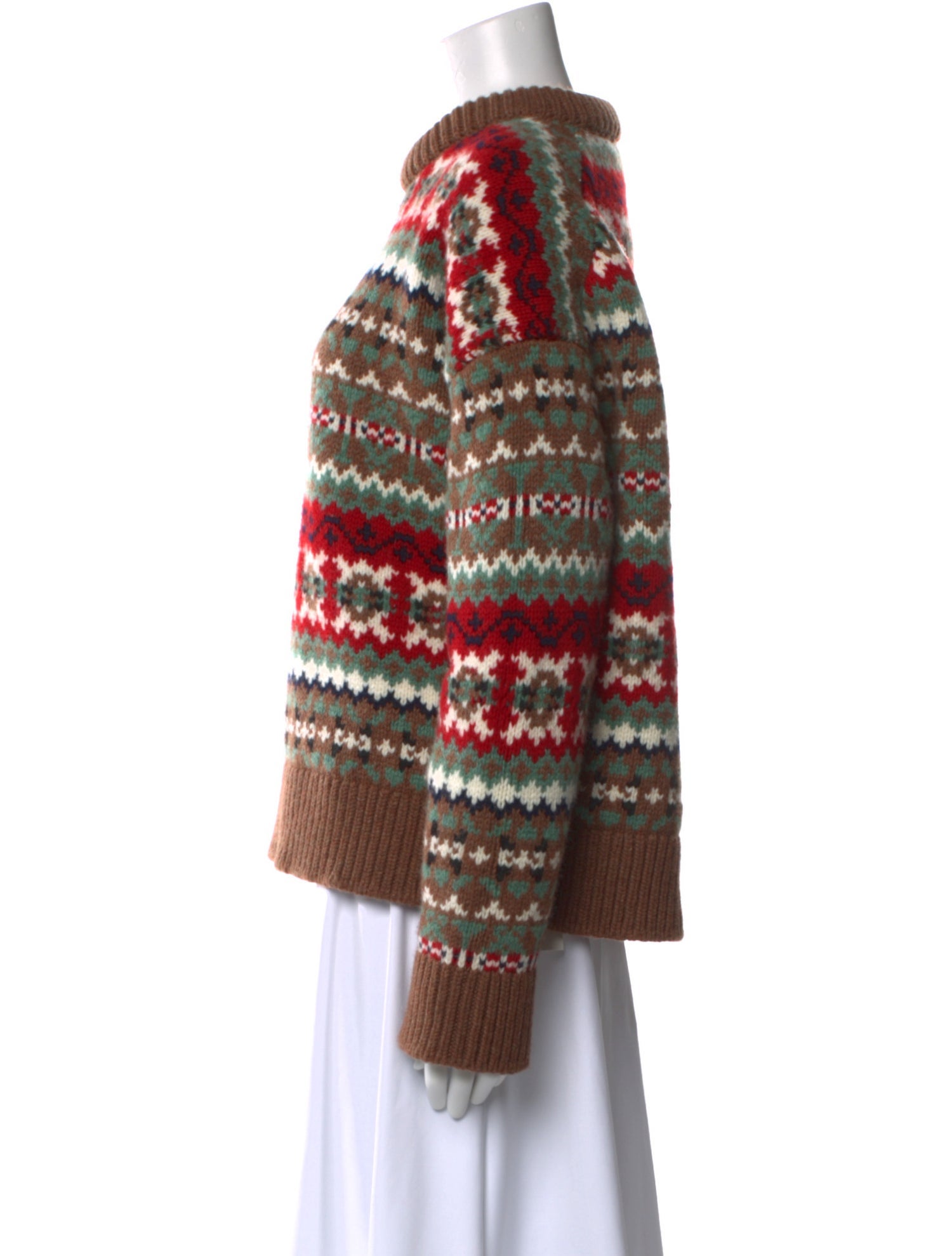 &Daughter Lambswool Striped Sweater