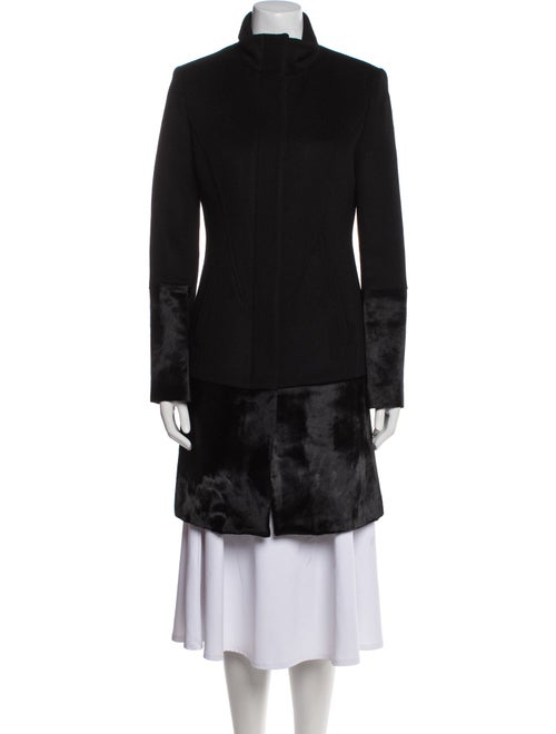 Dawn Levy Wool Fur Coat