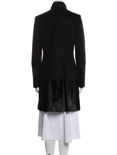 Dawn Levy Wool Fur Coat