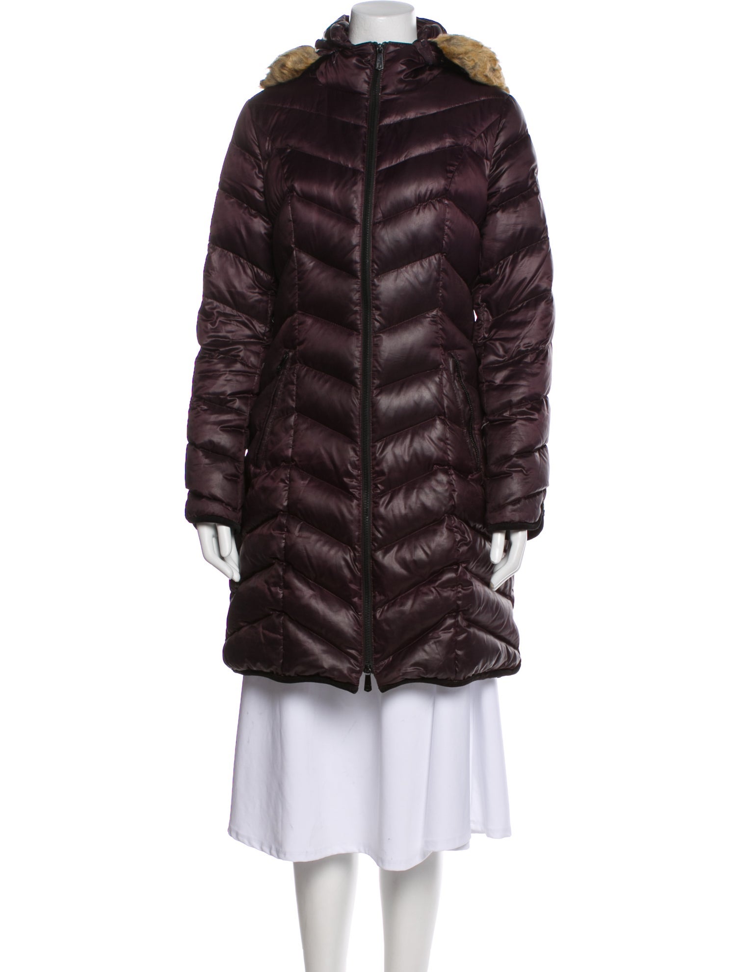 Dawn Levy Striped Down Jacket
