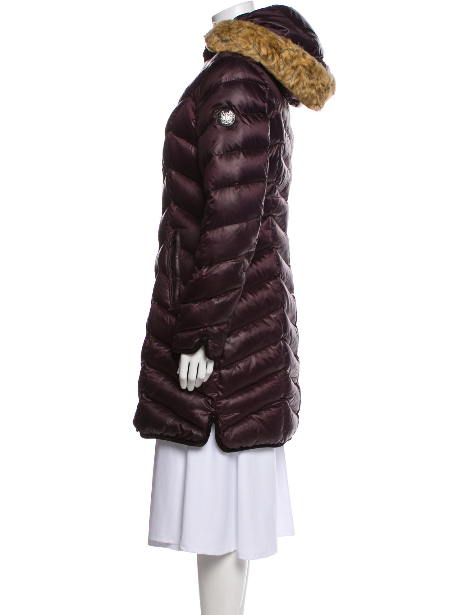 Dawn Levy Striped Down Jacket