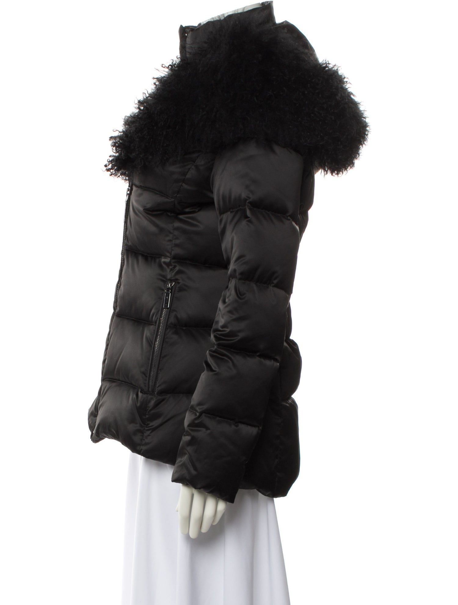 Dawn Levy Satin Down Jacket