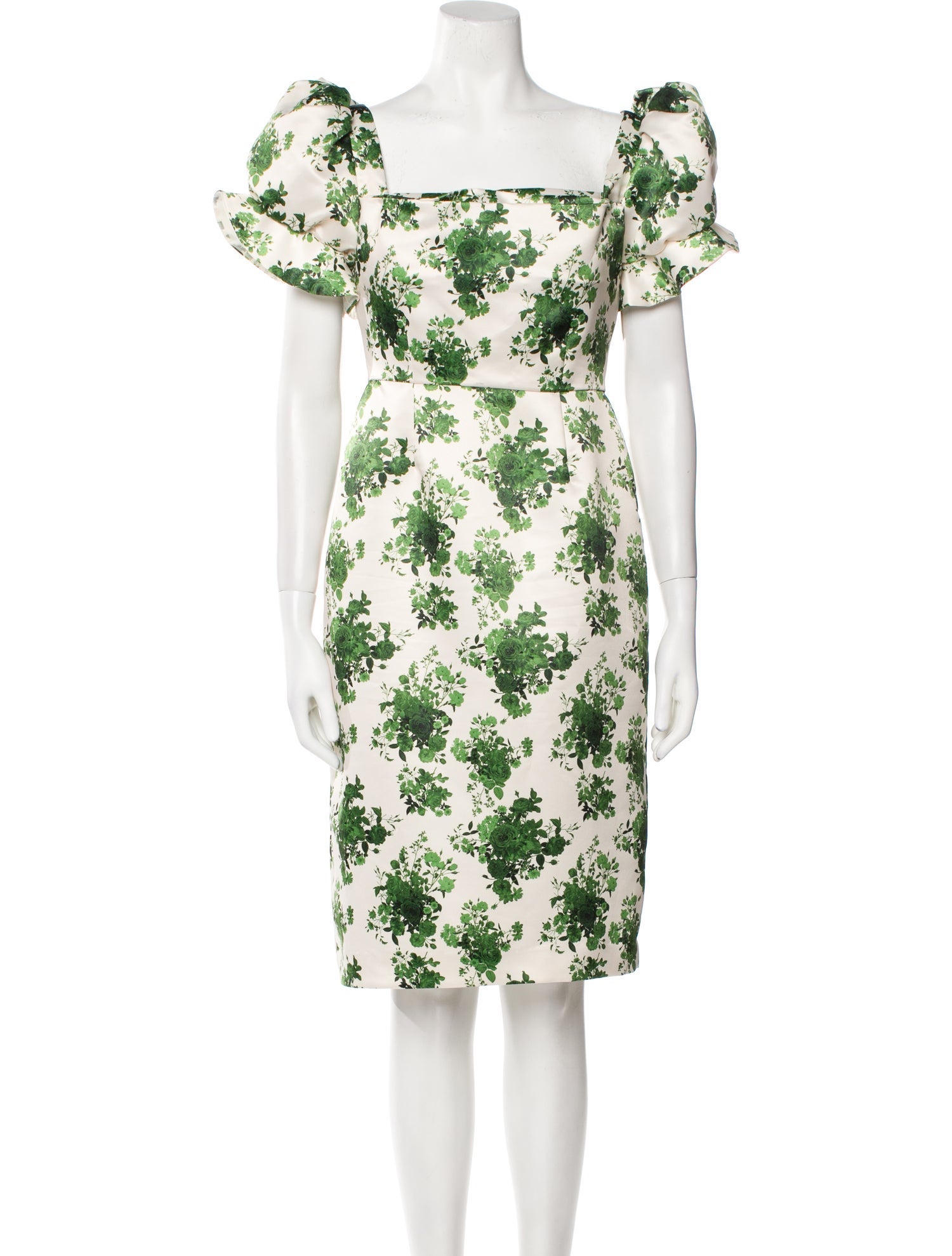 Damaris Bailey Floral Print Knee-Length Dress