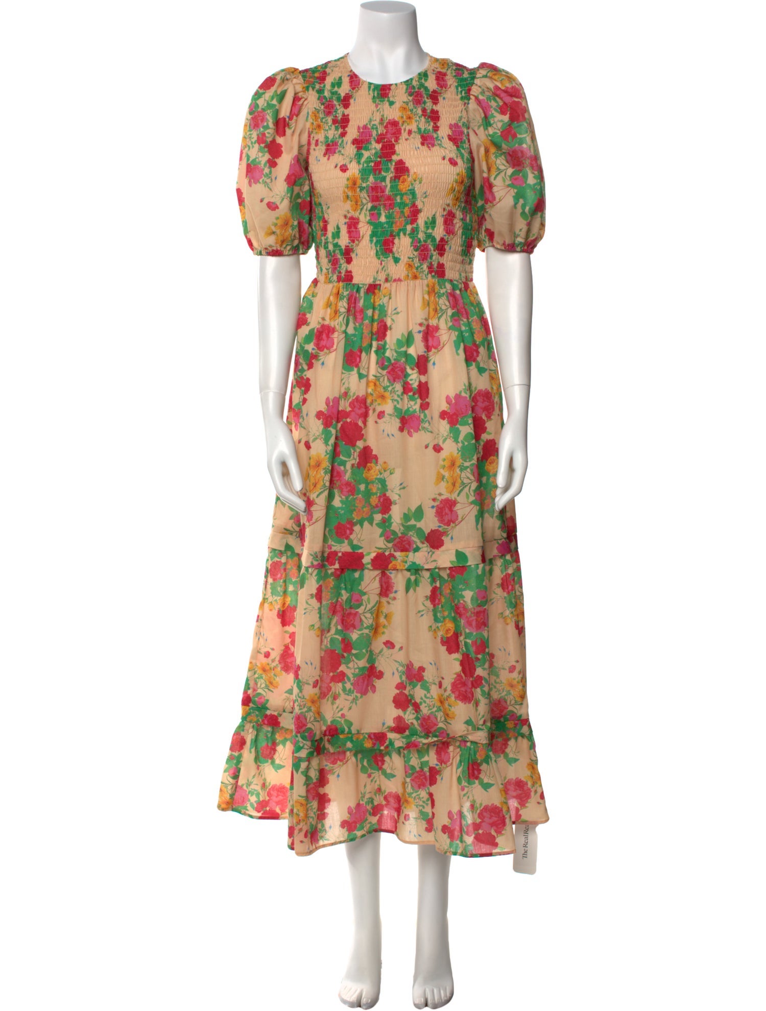 Damaris Bailey Floral Print Long Dress