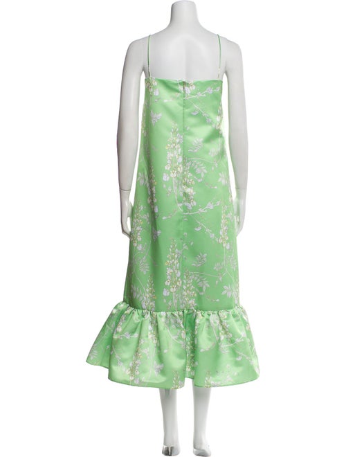 Damaris Bailey Floral Print Long Dress