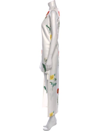 Damaris Bailey Floral Print Long Dress