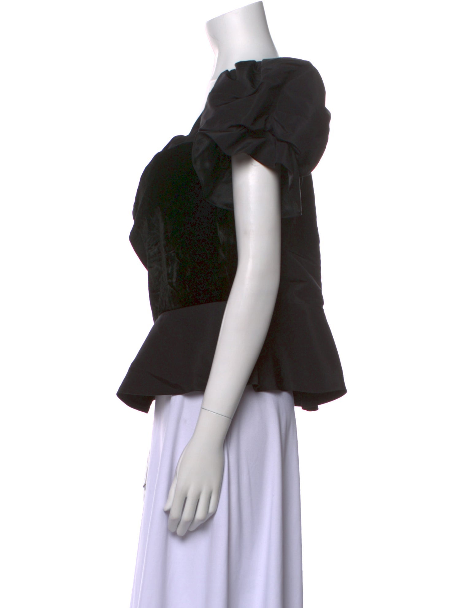 Damaris Bailey Square Neckline Short Sleeve Top