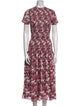 Damaris Bailey Floral Print Long Dress