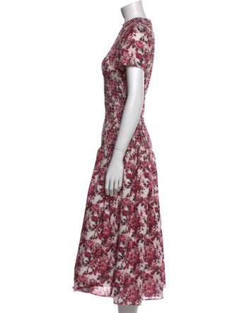Damaris Bailey Floral Print Long Dress