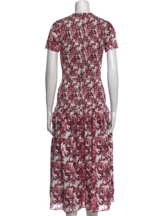 Damaris Bailey Floral Print Long Dress