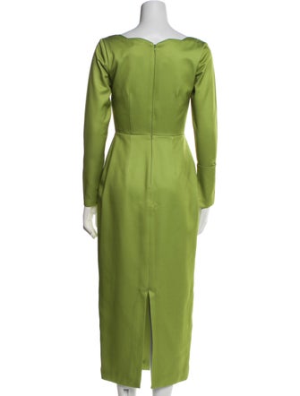 Damaris Bailey Square Neckline Long Dress