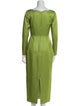 Damaris Bailey Square Neckline Long Dress