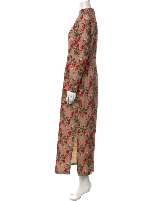 Damaris Bailey Floral Print Long Dress