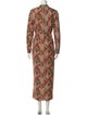 Damaris Bailey Floral Print Long Dress