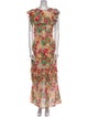 Damaris Bailey Floral Print Long Dress