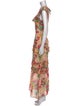 Damaris Bailey Floral Print Long Dress