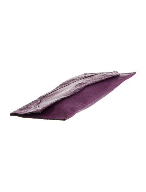 Deborah Barnet Ostrich Clutch