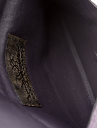 Deborah Barnet Ostrich Clutch