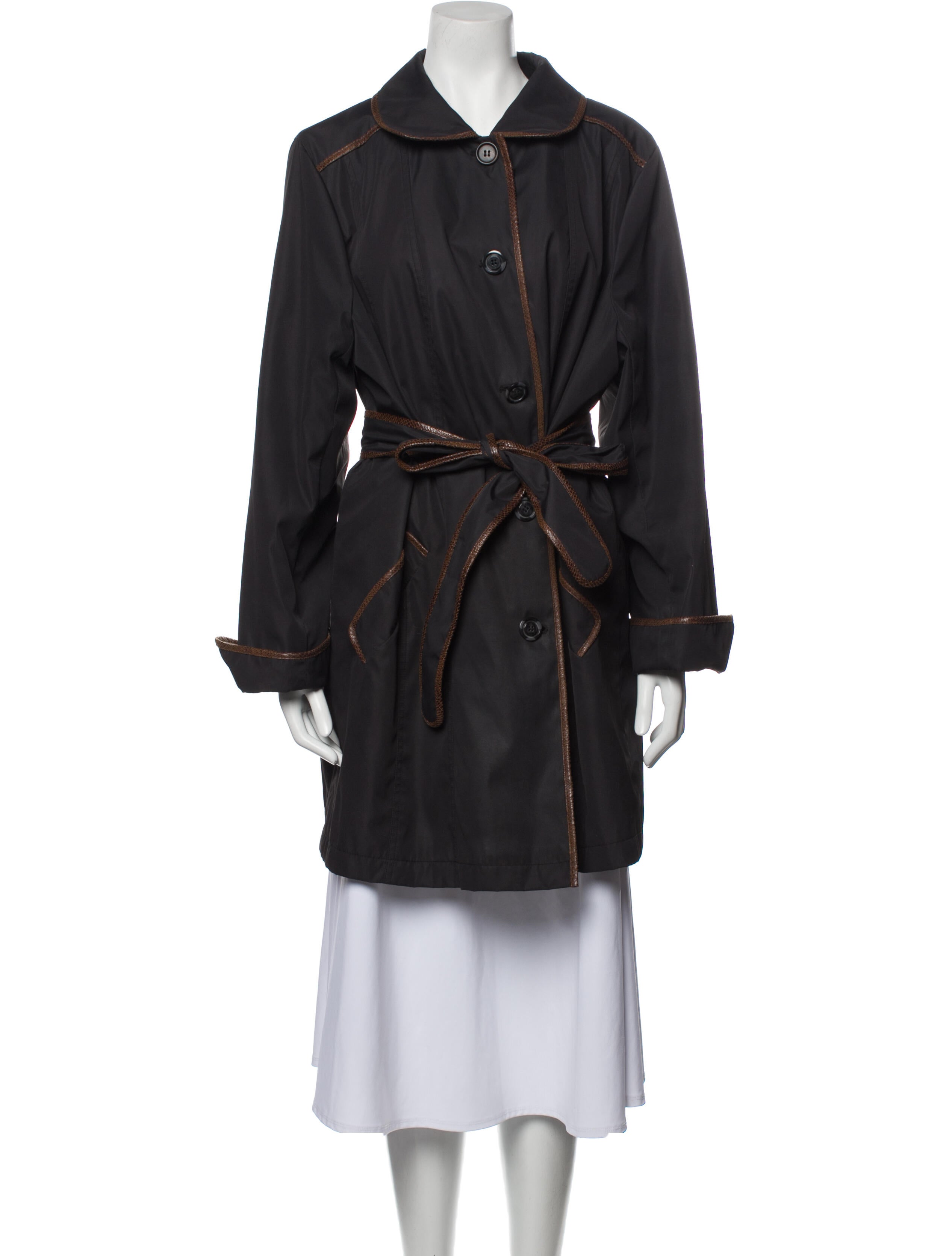 Dennis By Dennis Basso Trench Coat