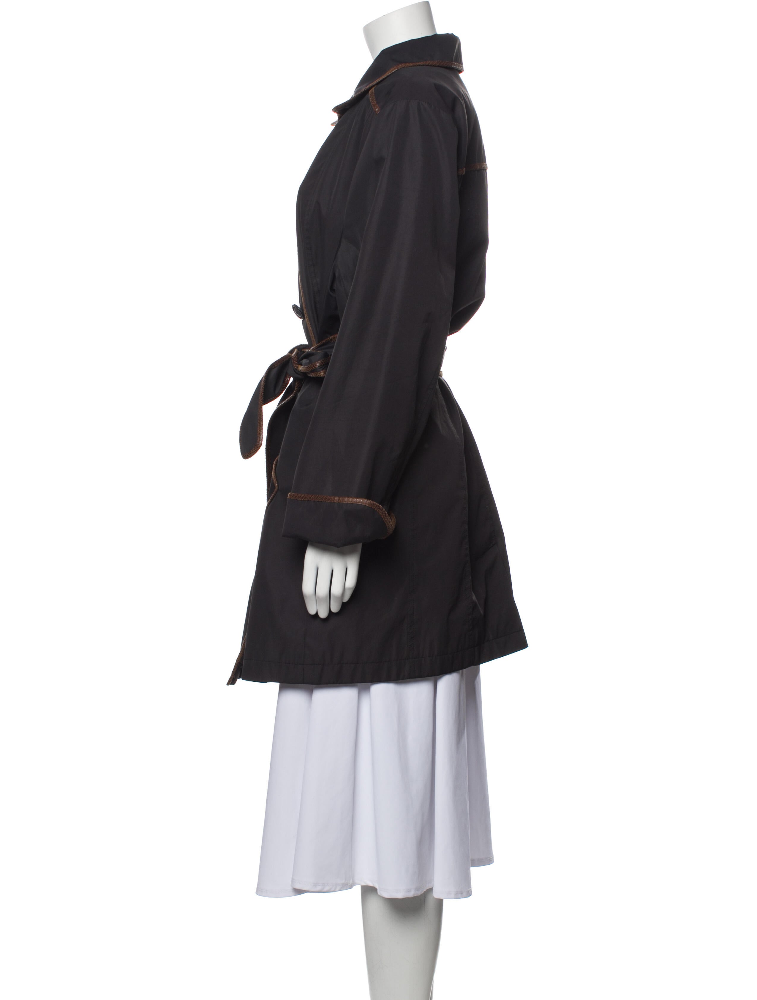 Dennis By Dennis Basso Trench Coat