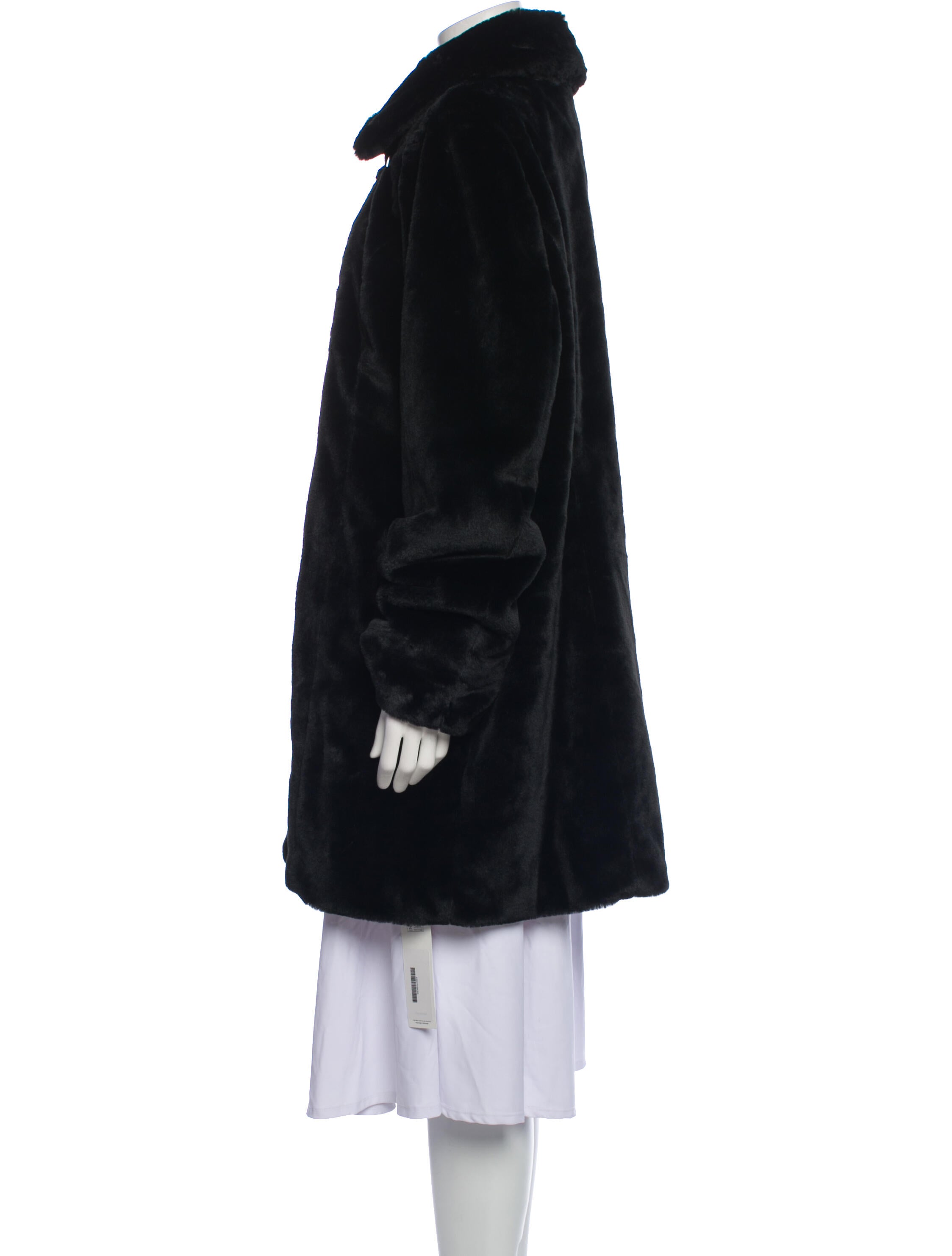 Dennis By Dennis Basso Faux Fur Coat