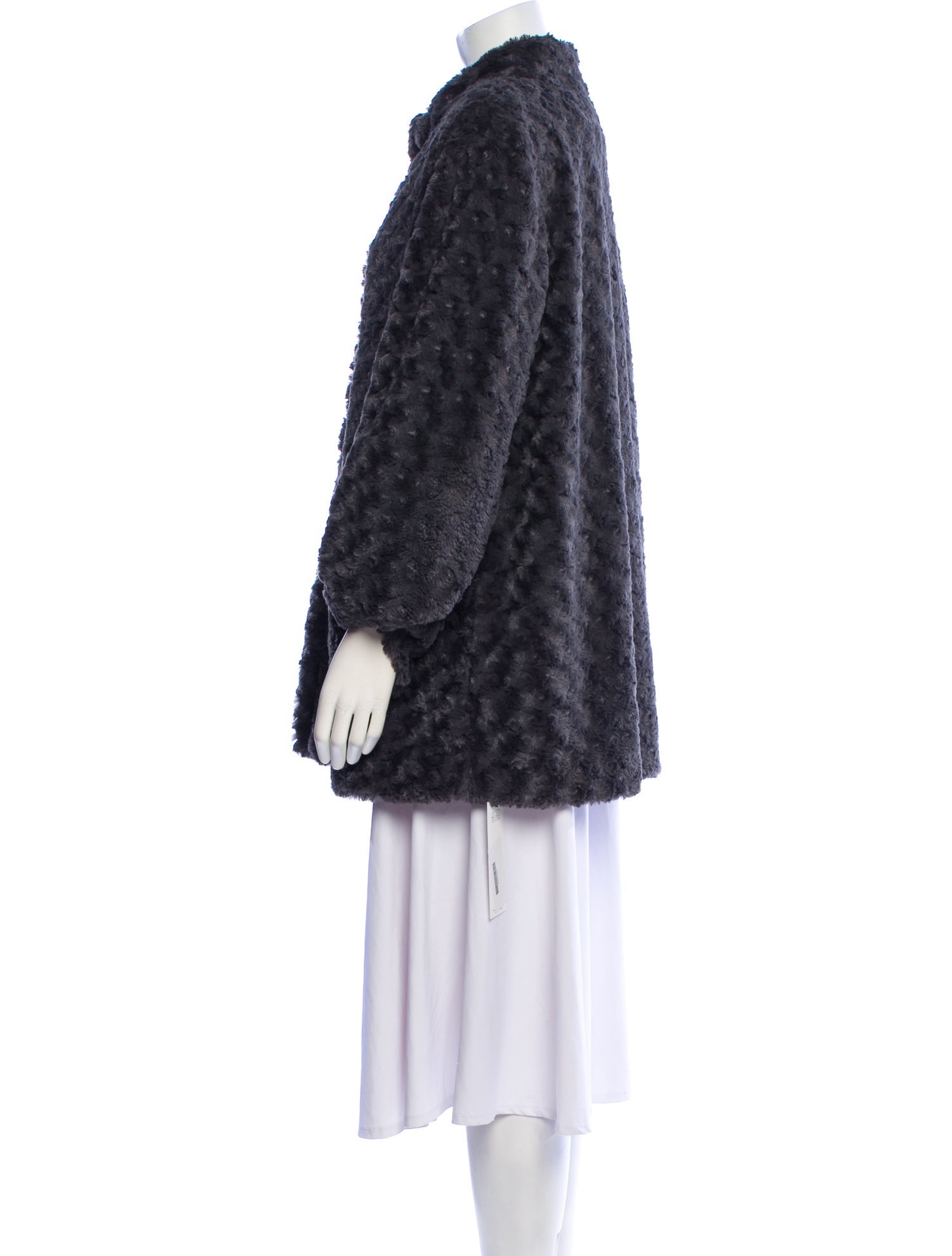 Dennis By Dennis Basso Faux Fur Jacket