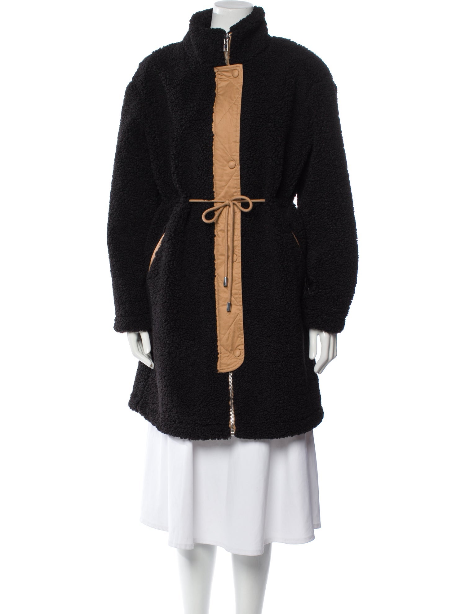 Dennis By Dennis Basso Faux Fur Faux Fur Coat