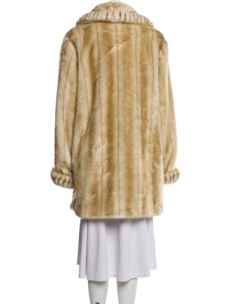 Dennis By Dennis Basso Faux Fur Coat