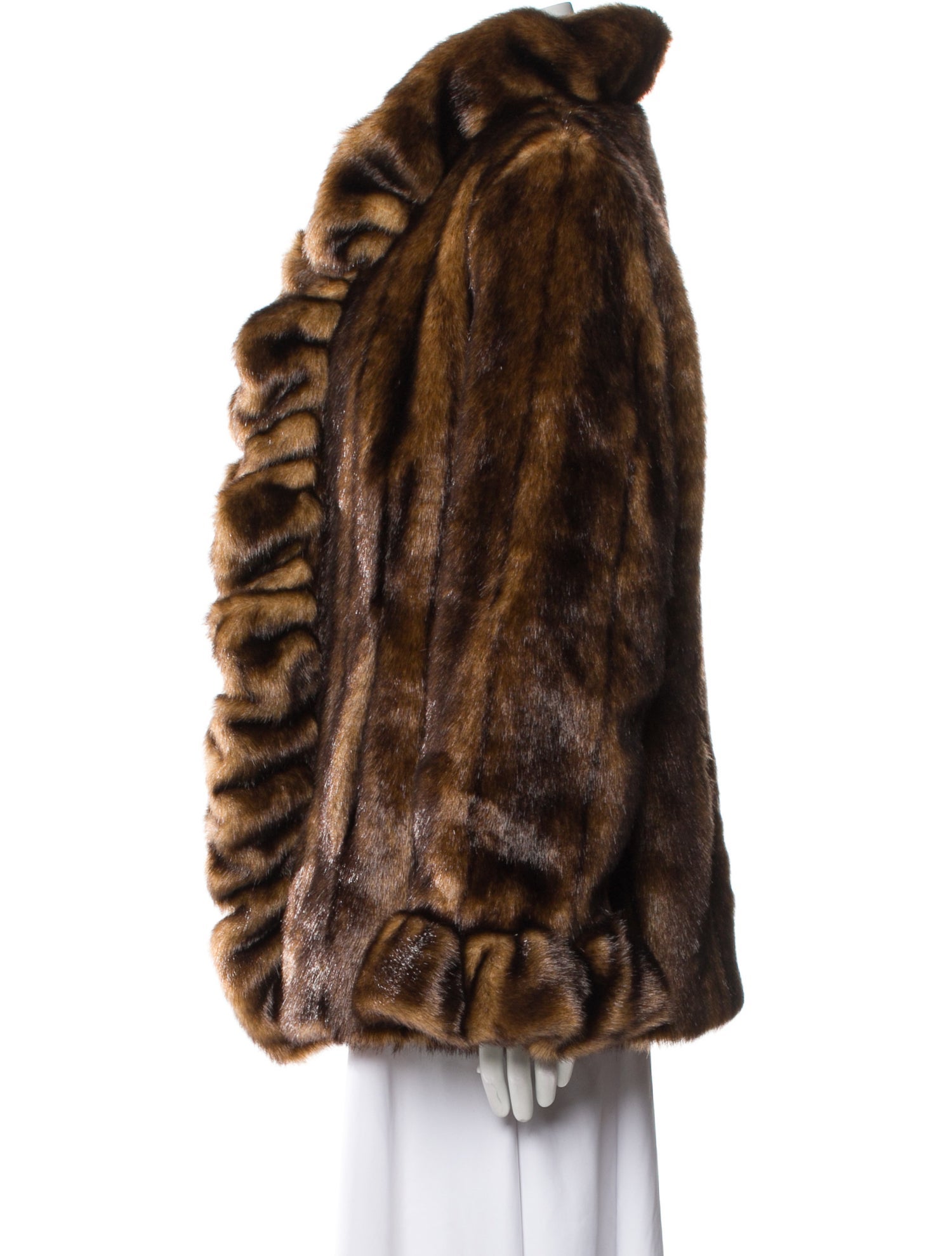Dennis By Dennis Basso Animal Print Coat