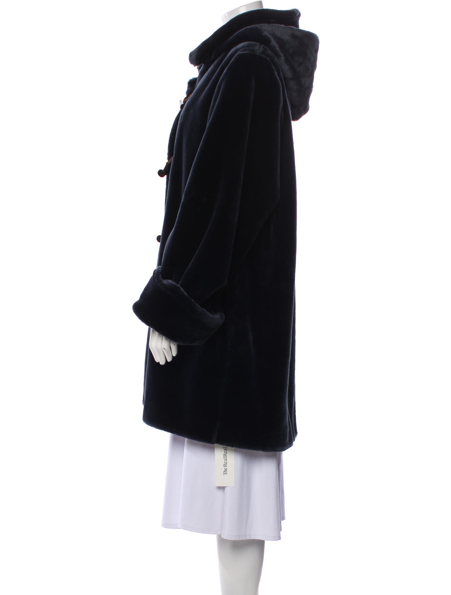 Dennis By Dennis Basso Faux Fur Coat