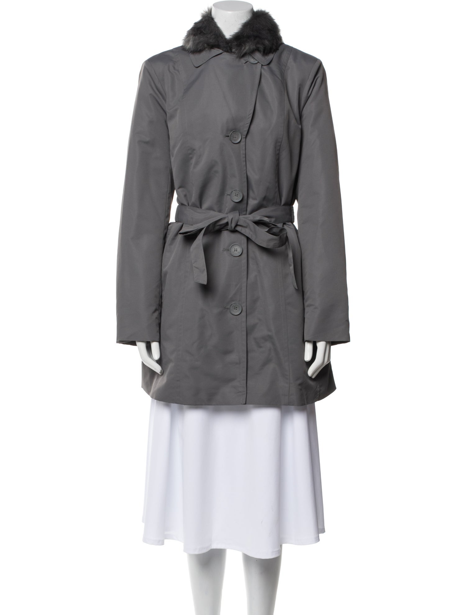 Dennis By Dennis Basso Trench Coat