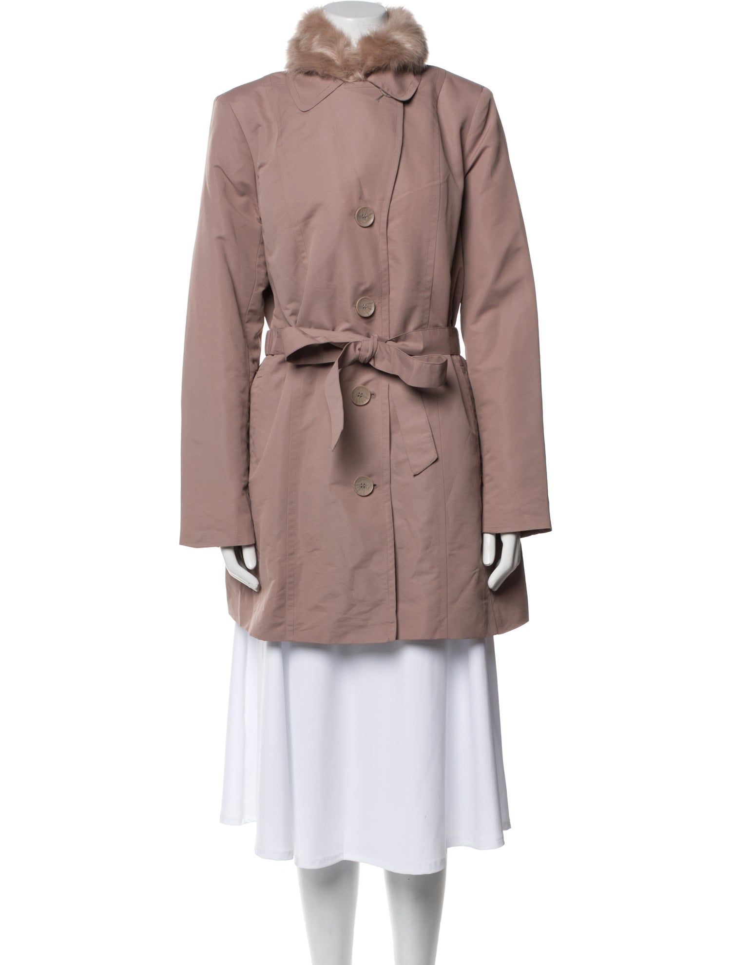 Dennis By Dennis Basso Trench Coat