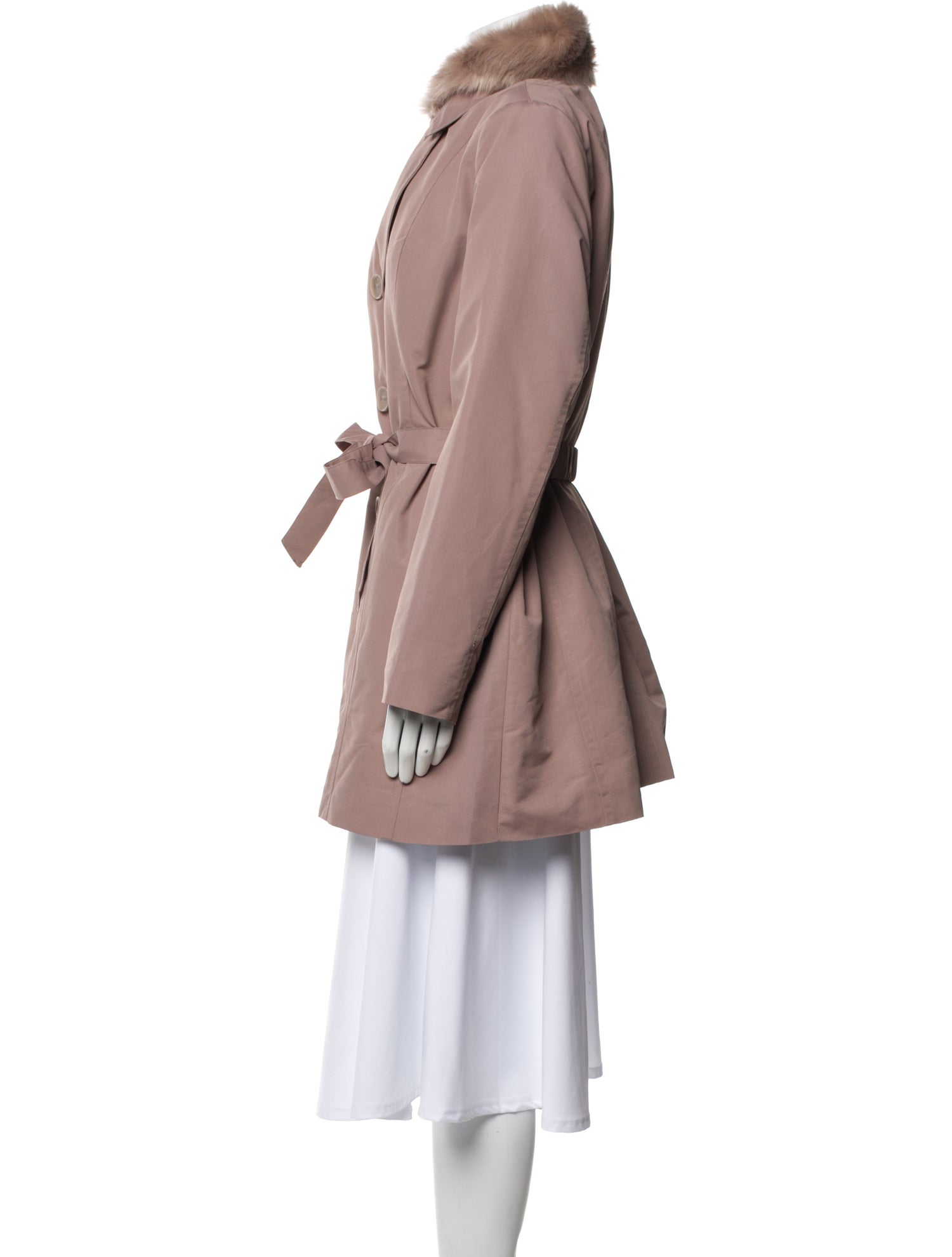 Dennis By Dennis Basso Trench Coat